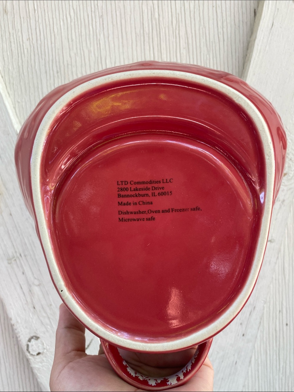 LTD commodities stoneware soup & cracker dish - Picture 6 of 7